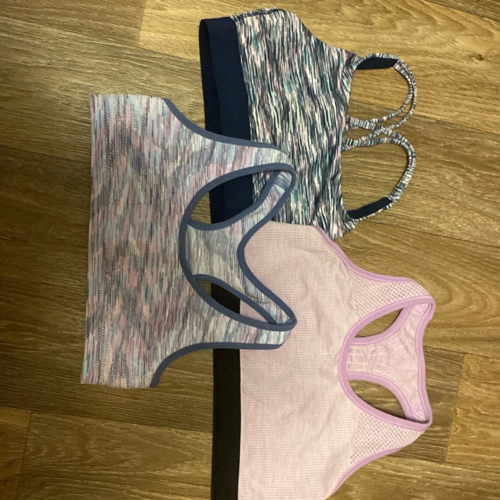 3 dance tops in pretty good condition but not very expensive brand